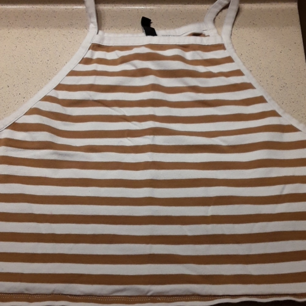 White gold crop top
